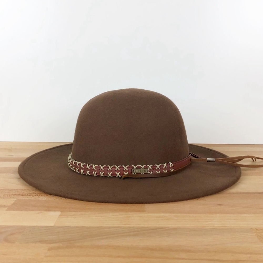 Gigi Pip Dotty Safari Style Wide Brim Hat